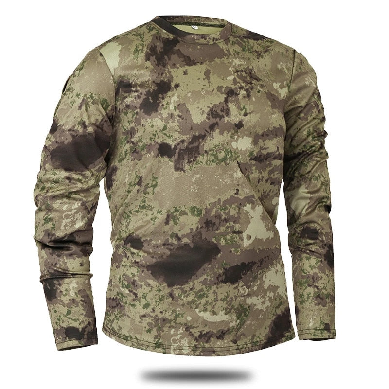 Camisa Tática Militar - Manga Comprida