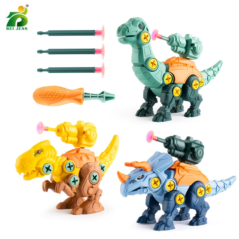 Dinossauro Montável - Brinquedo Infaltil Educativo